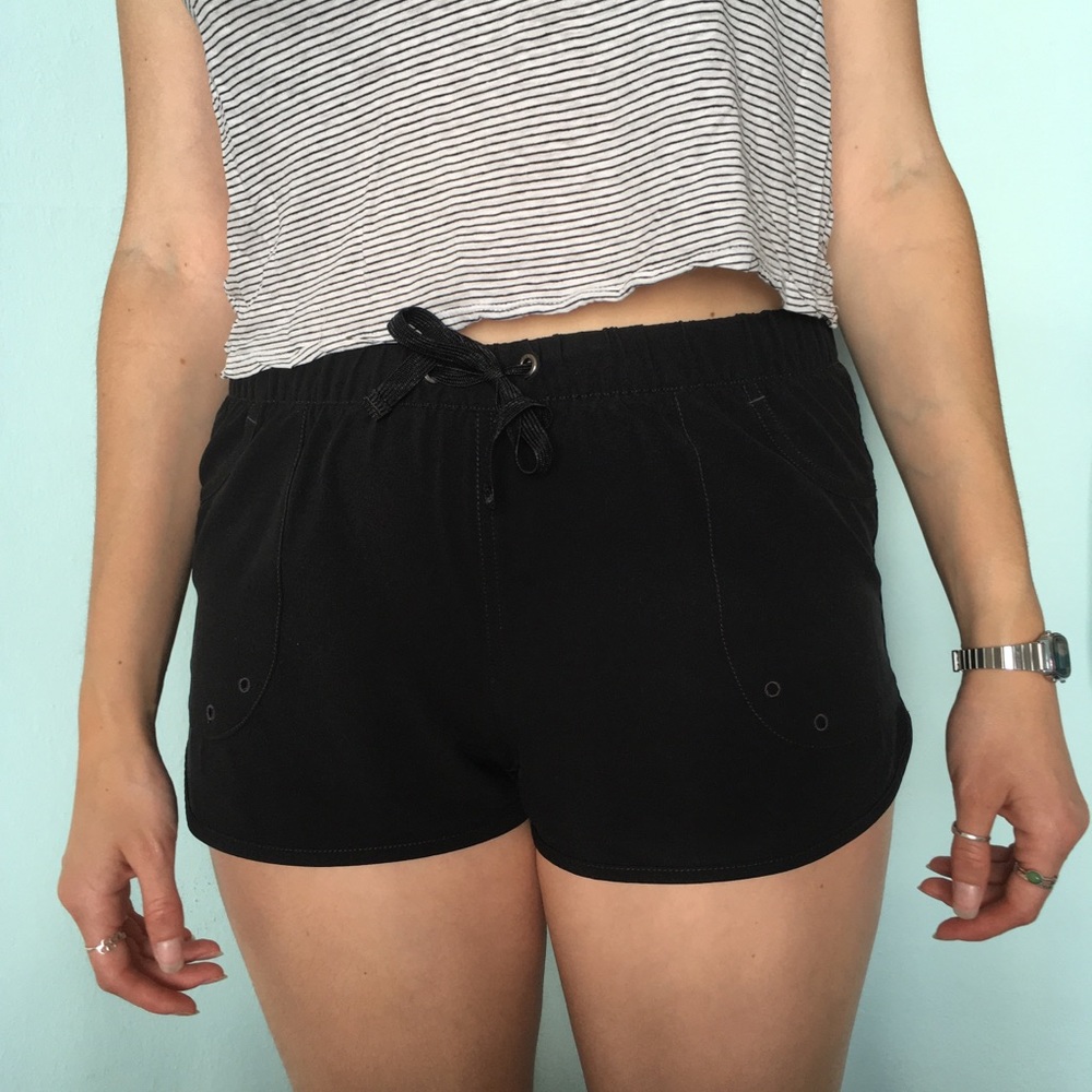 Black quick dry Patagonia shorts